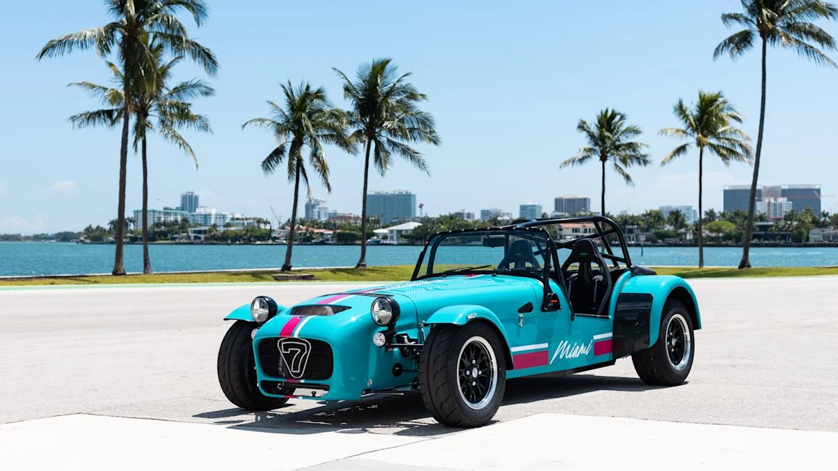Caterham reveals new Seven ‘Miami Special Edition’