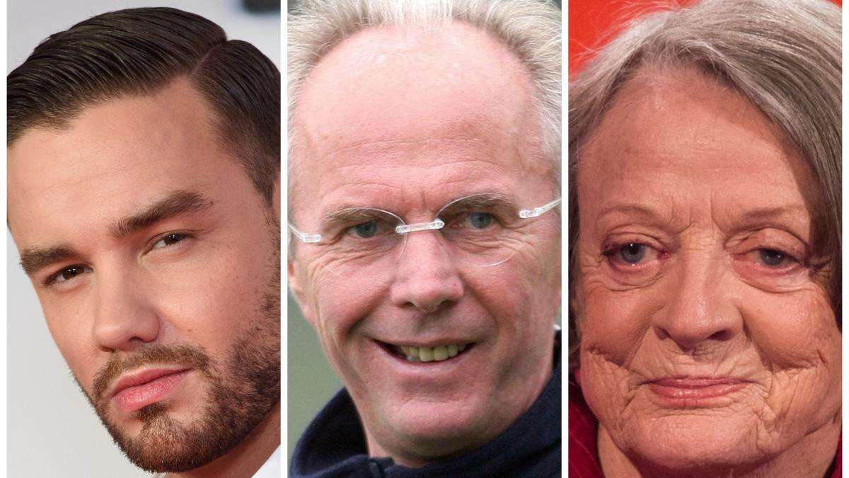 Liam Payne, Sven-Goran Eriksson and Maggie Smith among those mourned in 2024