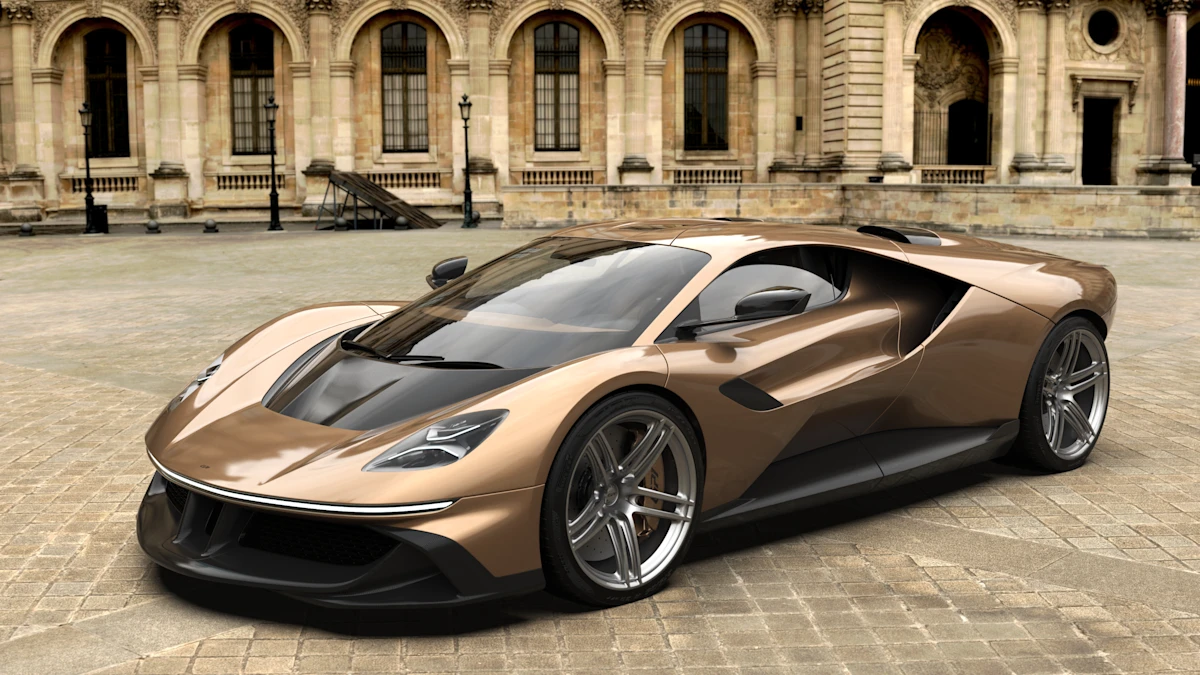 The Garagisti & Co GP1 is a V12-powered analogue supercar
