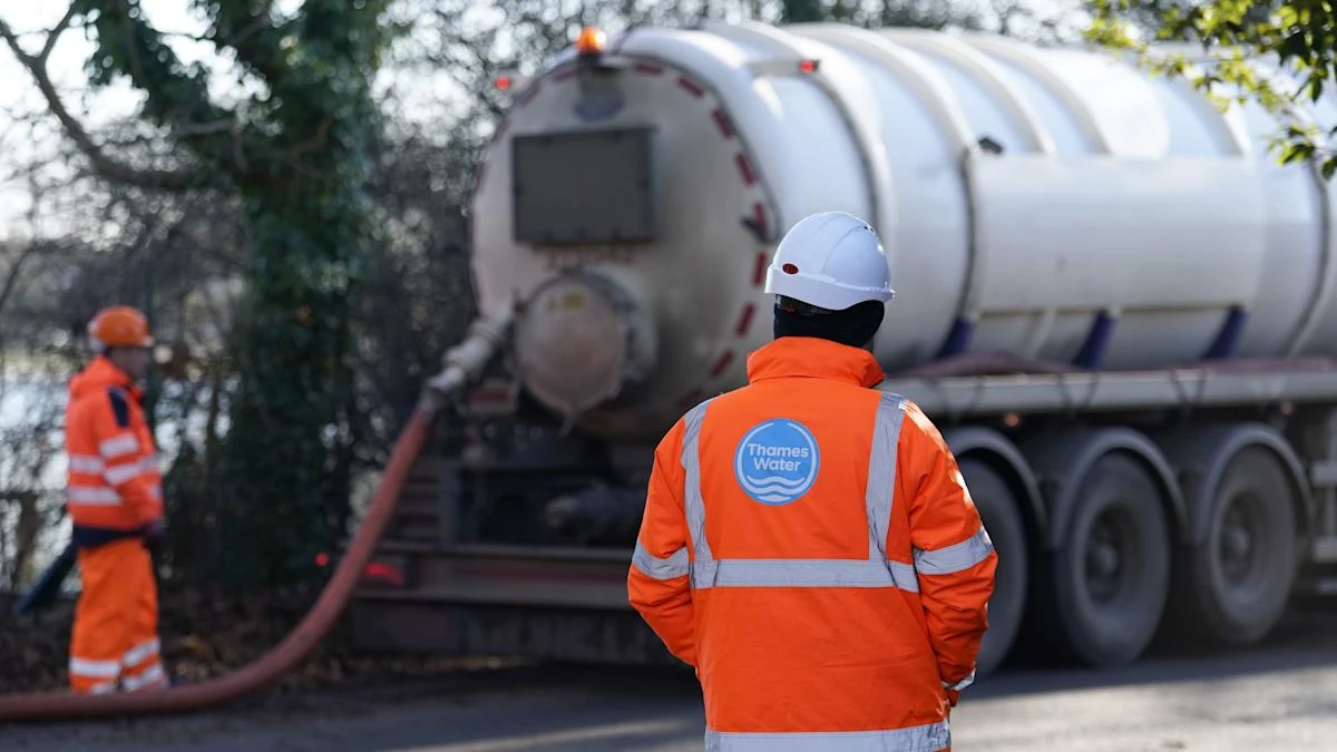 Thames Water among six water firms to have bonuses for top bosses blocked