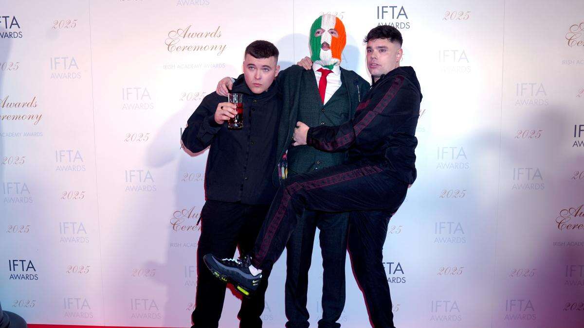 Kneecap and Say Nothing among winners at Irish film and television awards