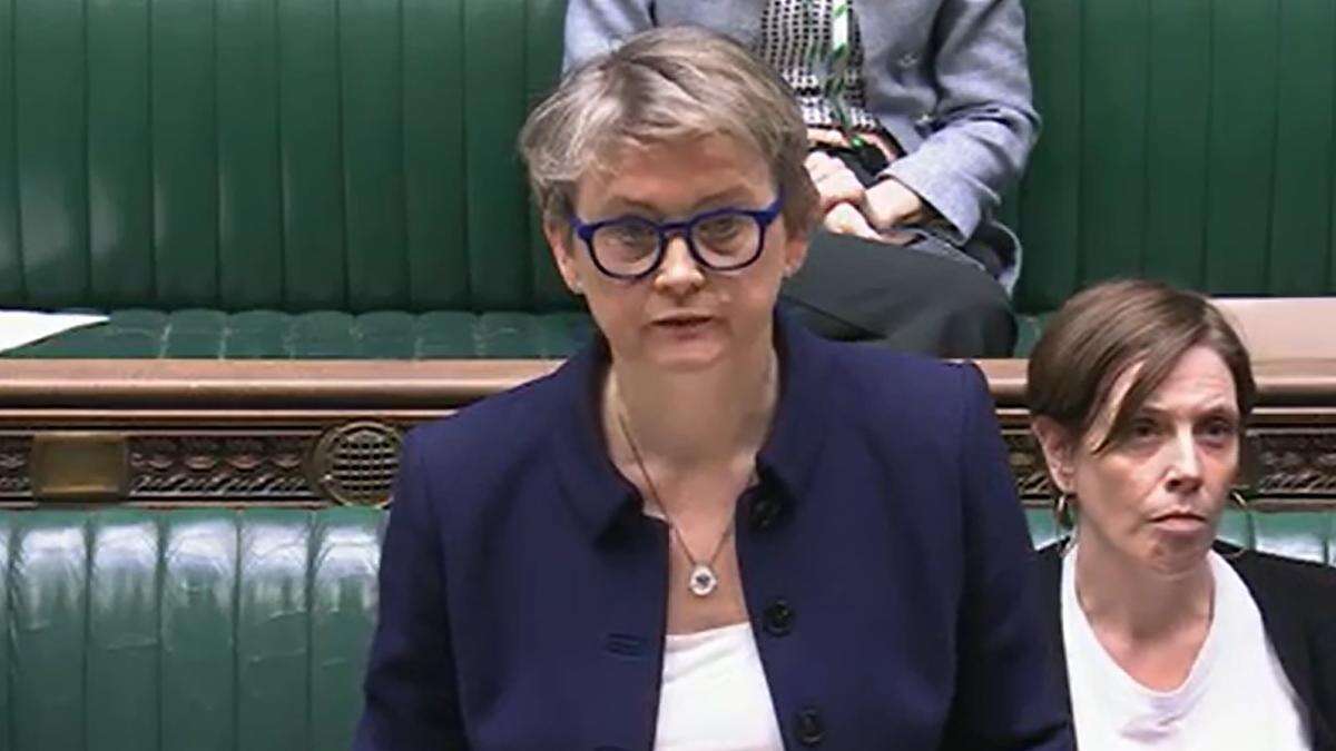 Yvette Cooper to reject call to widen definition of extremism