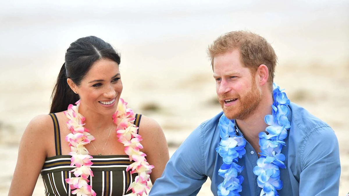 ‘What a man’: Harry shows off surfing skills in video posted by Meghan