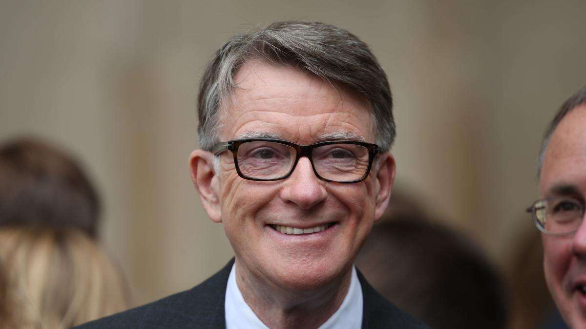 Lord Mandelson ‘good fit’ for ambassador to US, Cabinet minister says