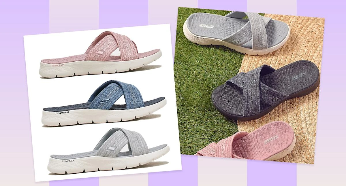 You shouldn't miss this QVC Skechers sandals deal