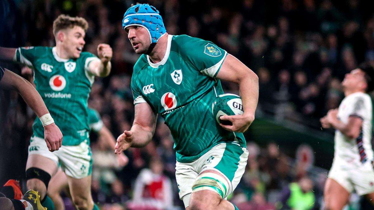 Ireland forward Tadhg Beirne signs two-year contract extension with the IRFU