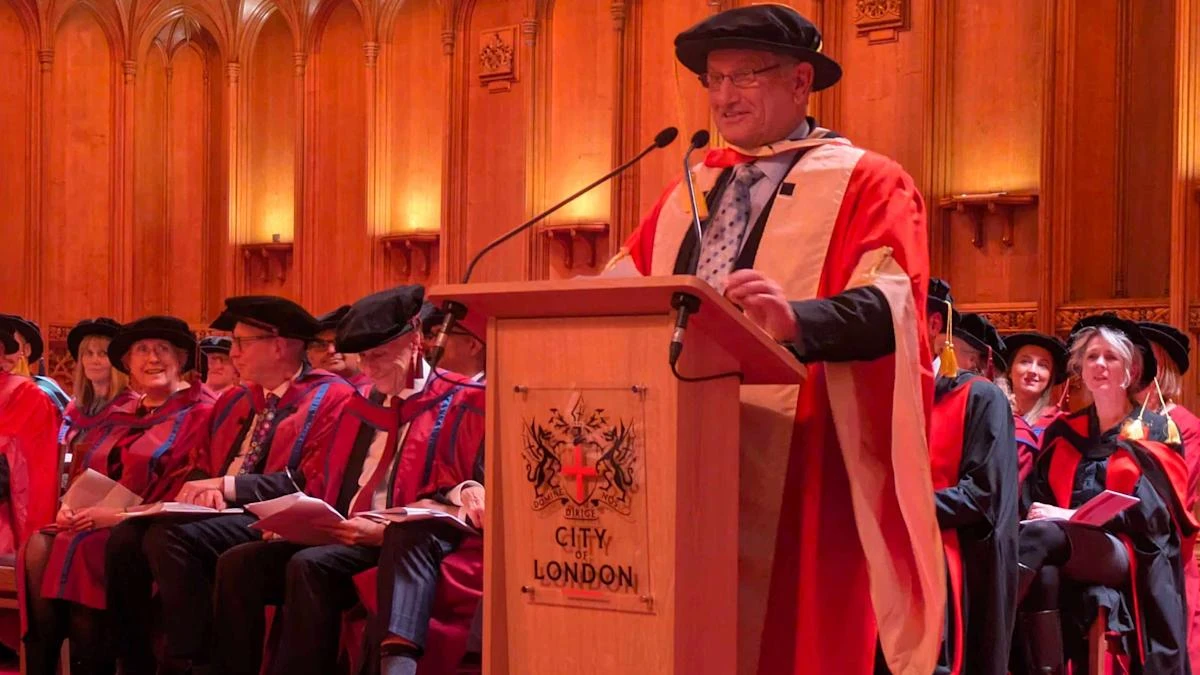 Champion’s cancer contribution recognised with honorary doctorate