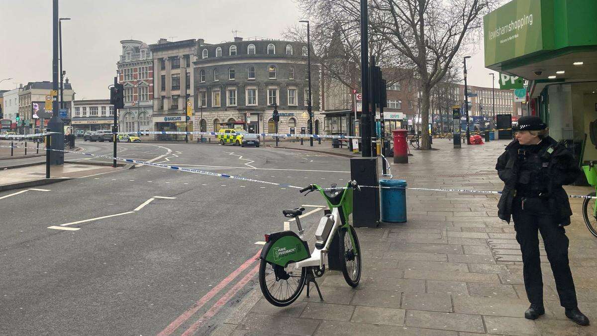 Armed police called and high street closed off amid knife stand-off