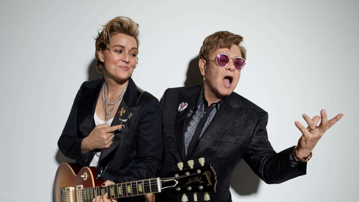 Elton John’s new studio album revealed to be collaboration with Brandi Carlile