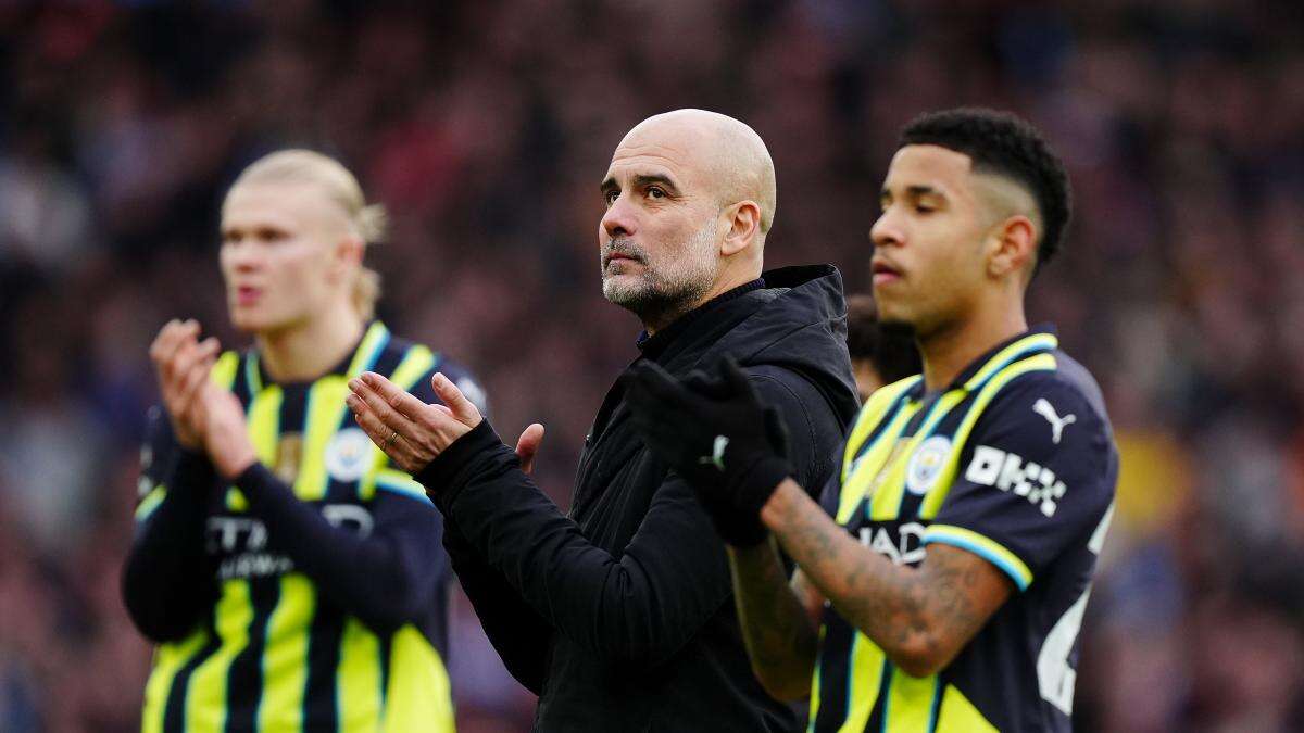 ‘Proud’ Pep Guardiola defends Erling Haaland as City’s miserable run continues