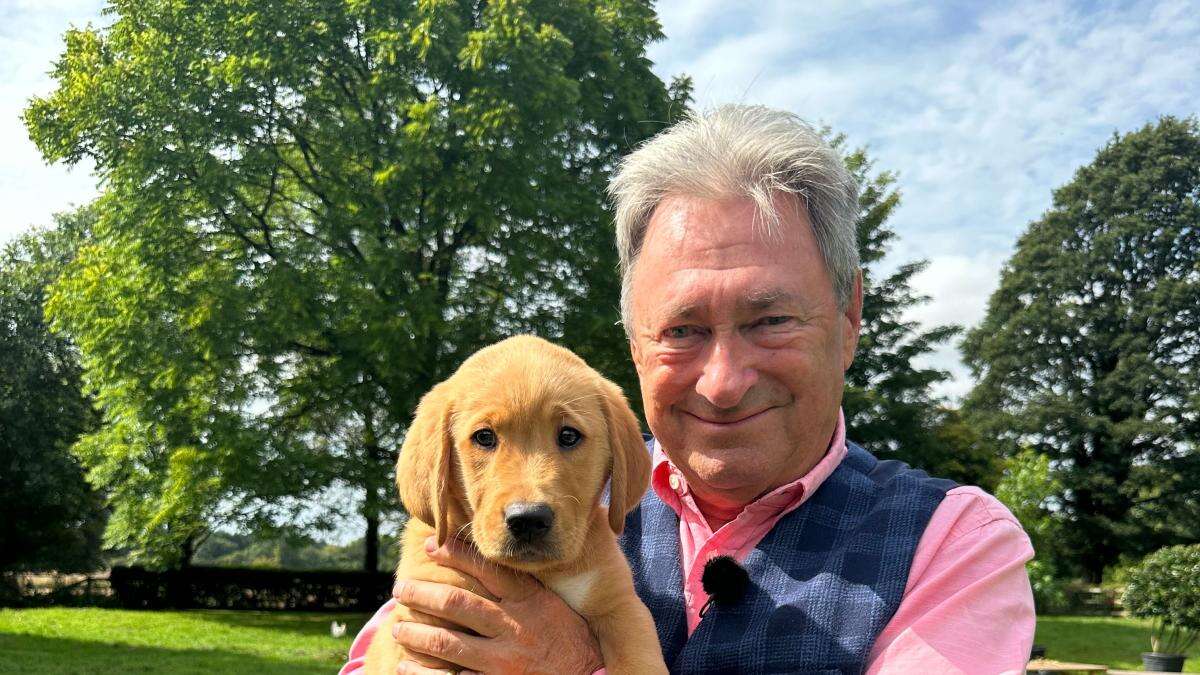 Alan Titchmarsh to welcome ‘very confident and bright’ dog to Love Your Weekend