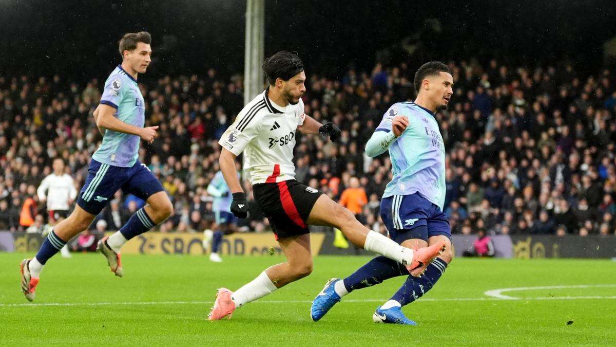 Arsenal’s title hopes hit as Fulham hold Gunners to Craven Cottage draw