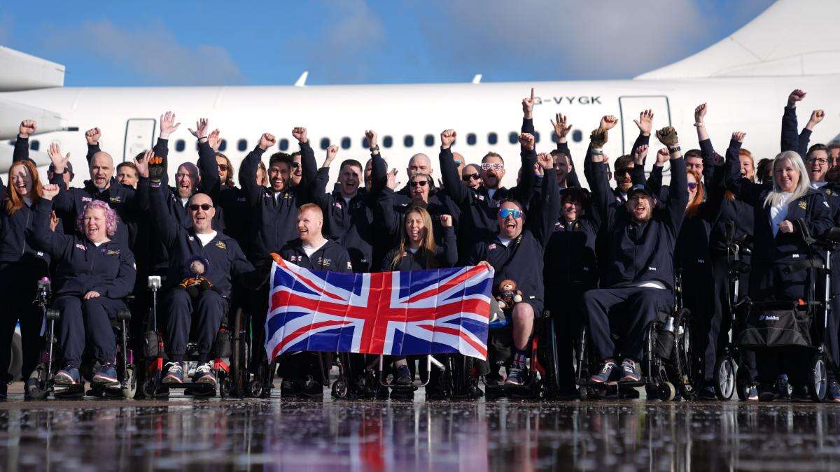 Team UK departs for Canada ahead of Invictus Games kick-off