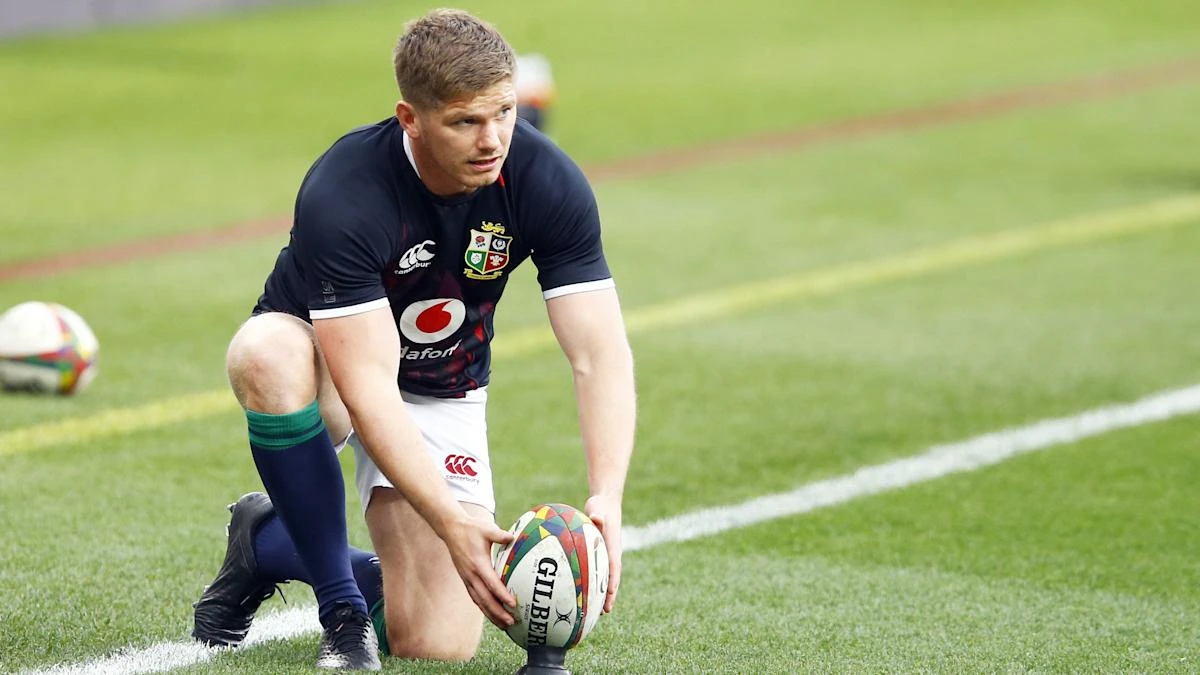 Lions call up Owen Farrell to replace the injured Elliot Daly