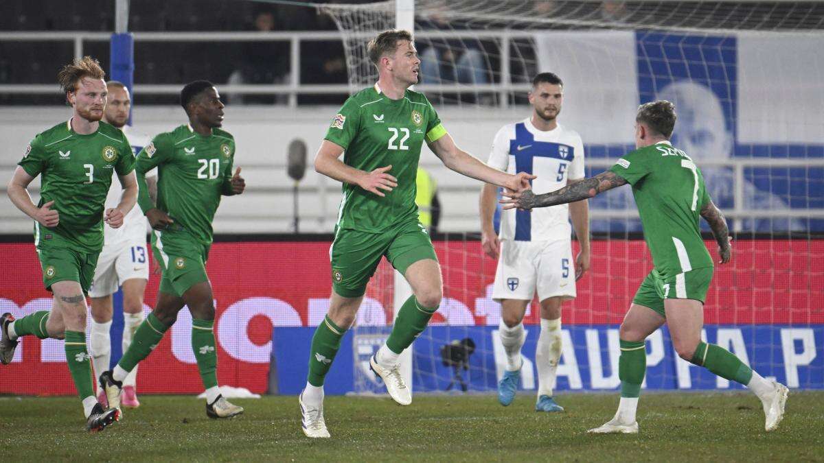 Republic of Ireland fight back to beat Finland with late Robbie Brady winner