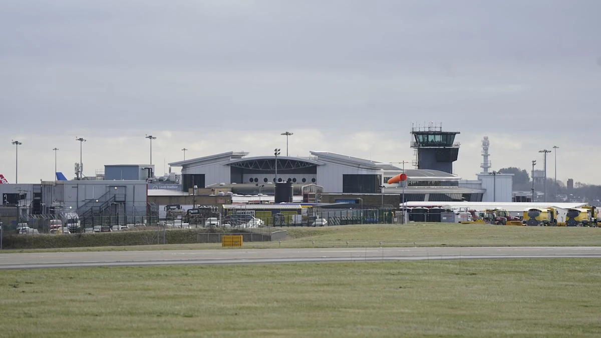 Leeds Bradford Airport runway repaired after overnight closure
