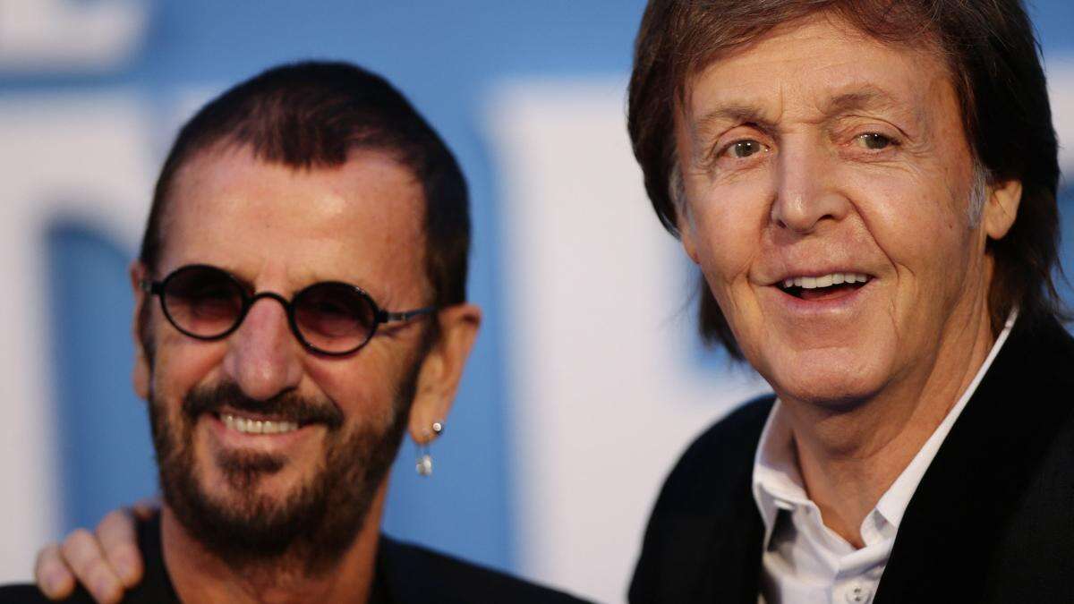 Ringo Starr sends ‘peace and love’ after Beatles’ Grammy win