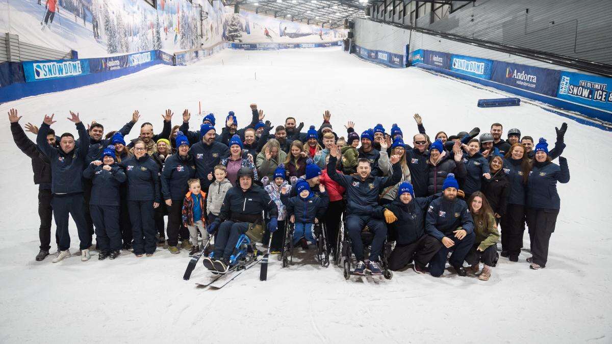 Invictus Games’ Team UK hit the ski slopes in last training session