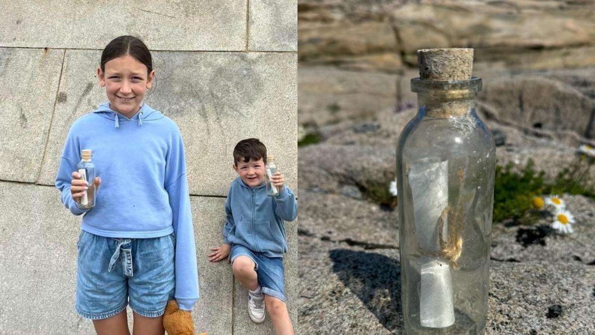 ‘It’s a miracle’ – Girl’s message in bottle travels from Sunderland to Sweden