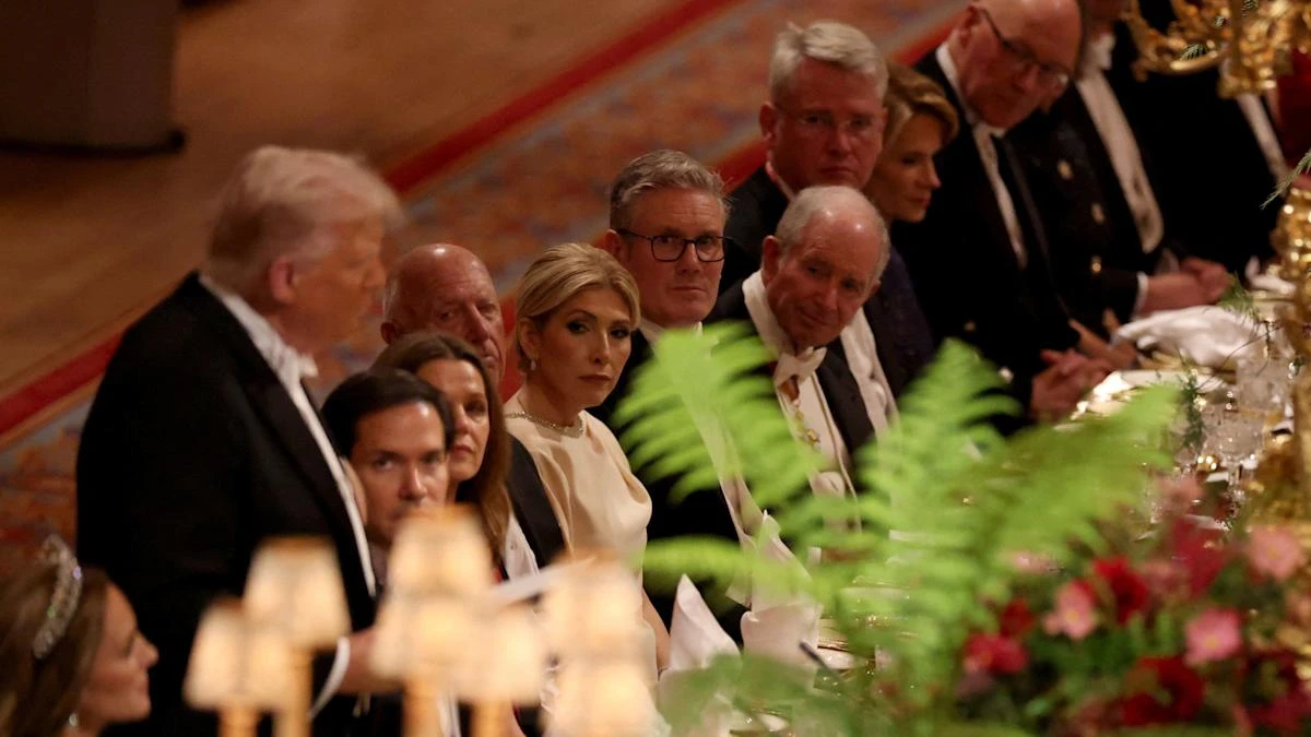 Swinney was ‘representing Scotland’ at state banquet for Trump, says minister
