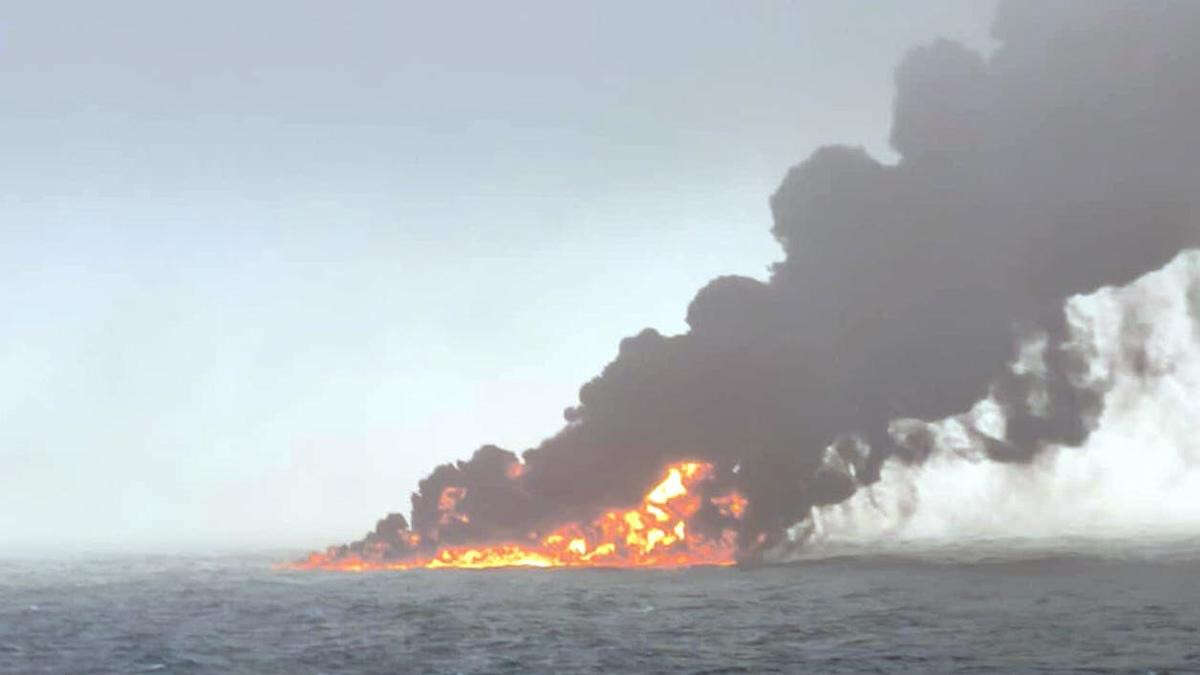 No containers of sodium cyanide on North Sea crash vessel, owner says