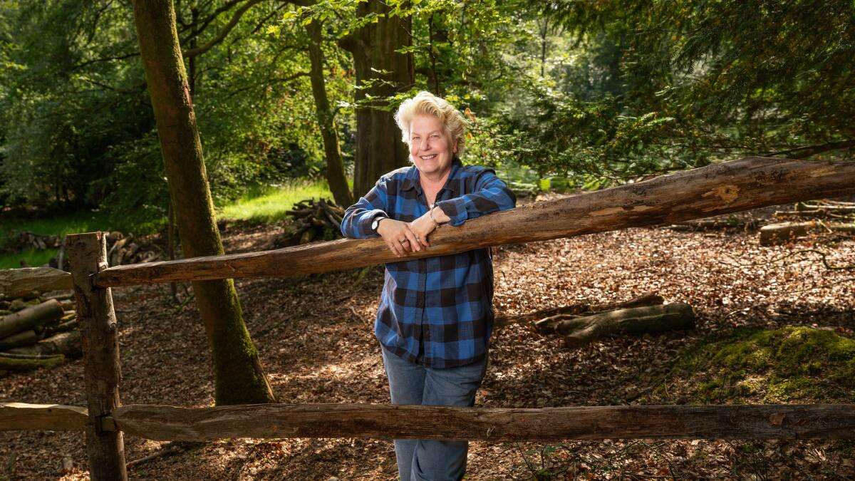 Sandi Toksvig says ‘dream’ woodland restoration helped pneumonia recovery