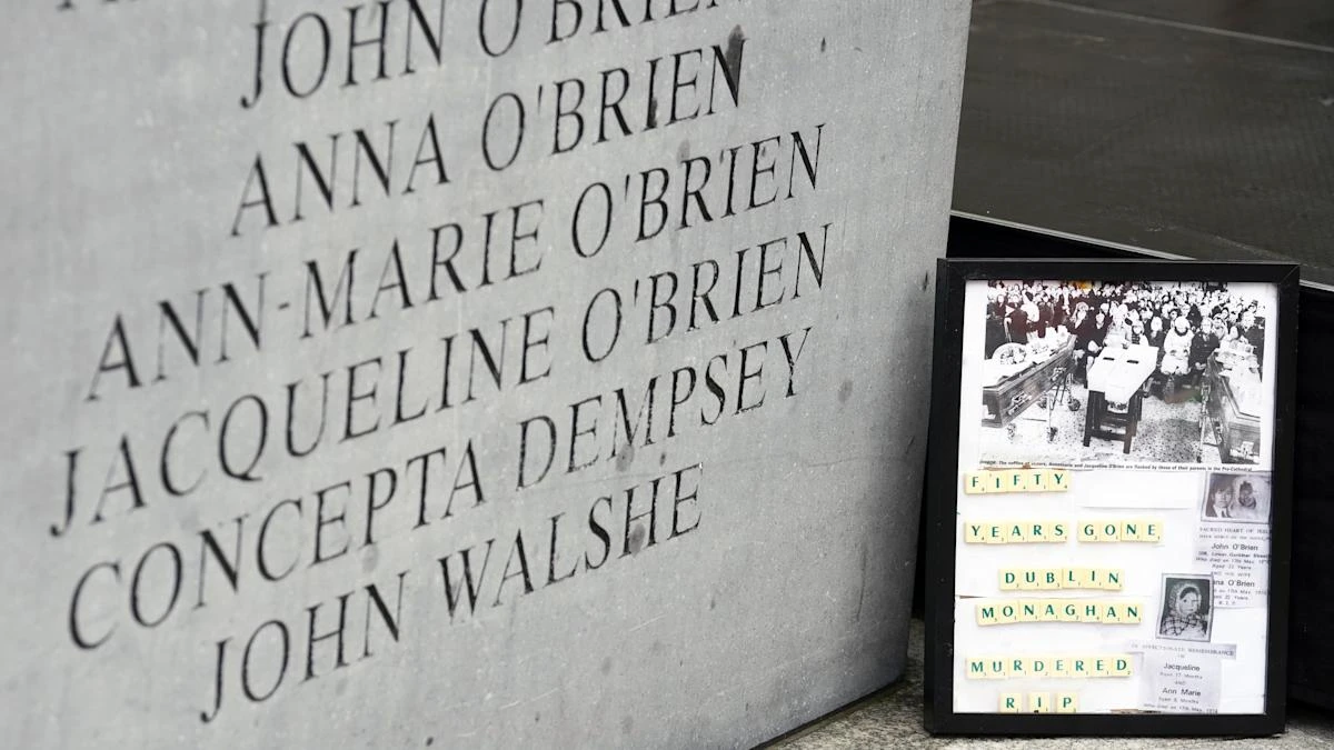 Irish deputy premier ‘committed’ to securing answers on Dublin-Monaghan bombings