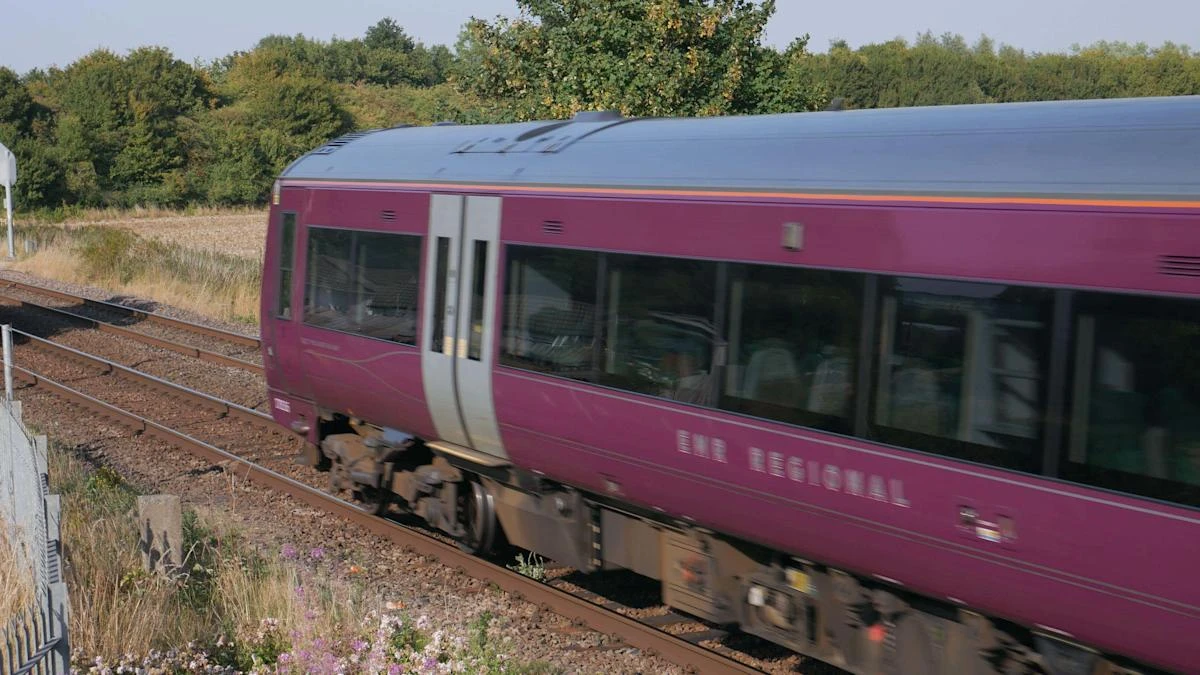 Train passenger says delay because of flag flying was ‘bonkers’