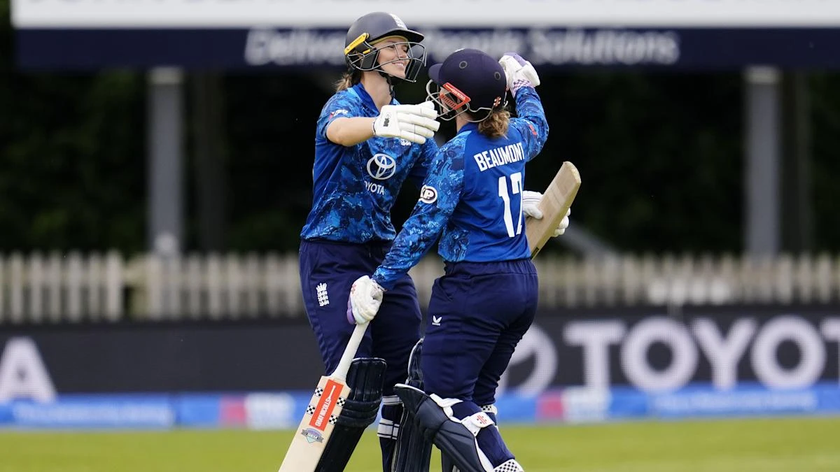 Amy Jones and Tammy Beaumont hit centuries as England dominate West Indies