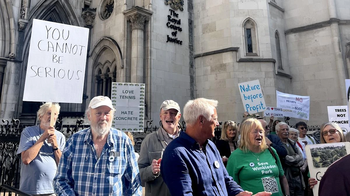Comedian Andy Hamilton says he is ‘vehemently opposed’ to Wimbledon expansion
