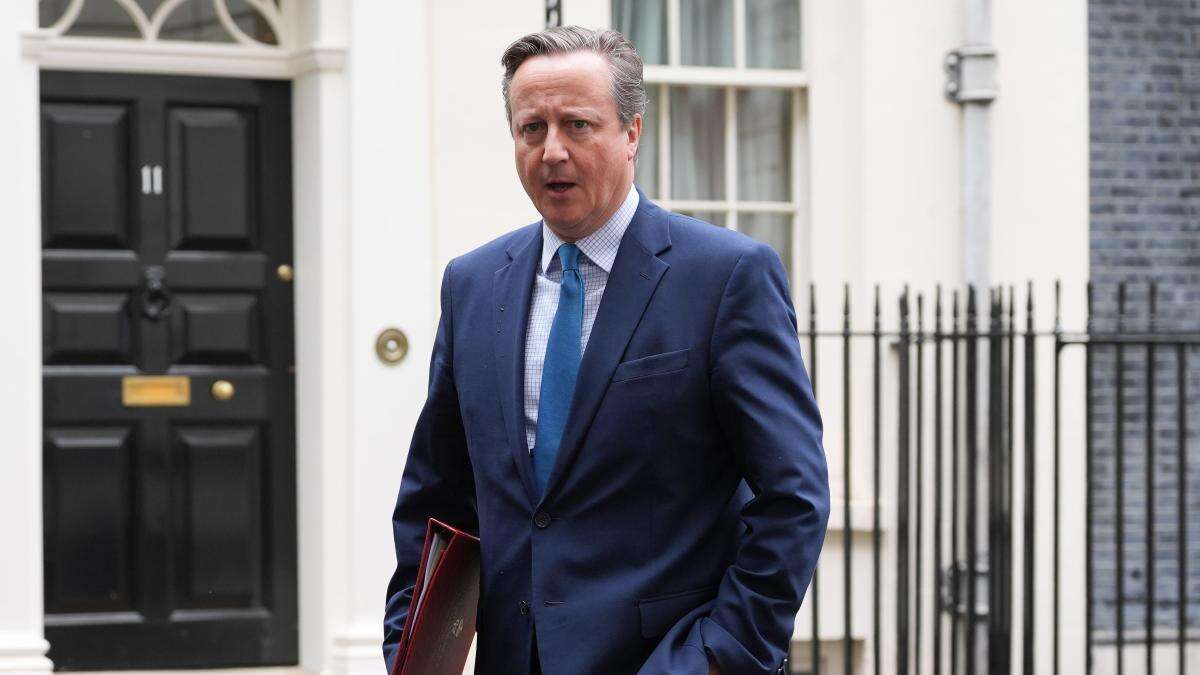 Previous government planned sanctions against Israeli ministers – Cameron