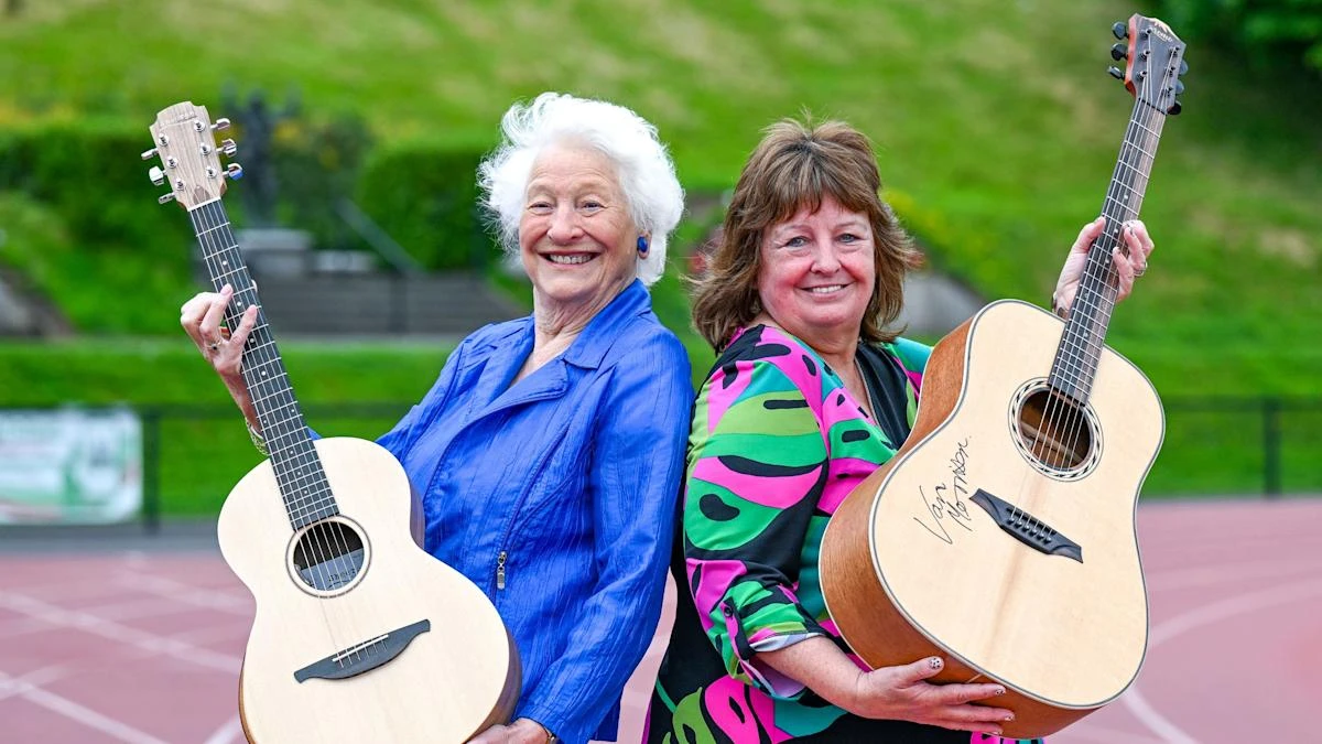 Ed Sheeran and Van Morrison guitars to go under hammer for sports stars