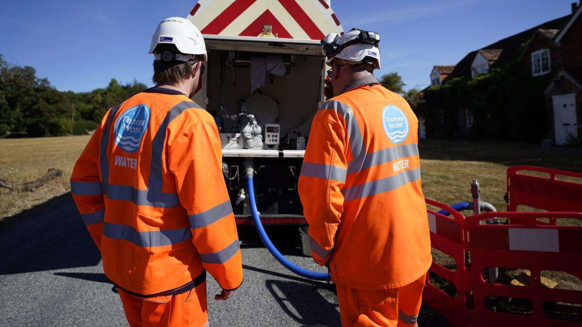 Thames Water’s £3bn loan to stave off collapse despite ‘eye-watering’ terms