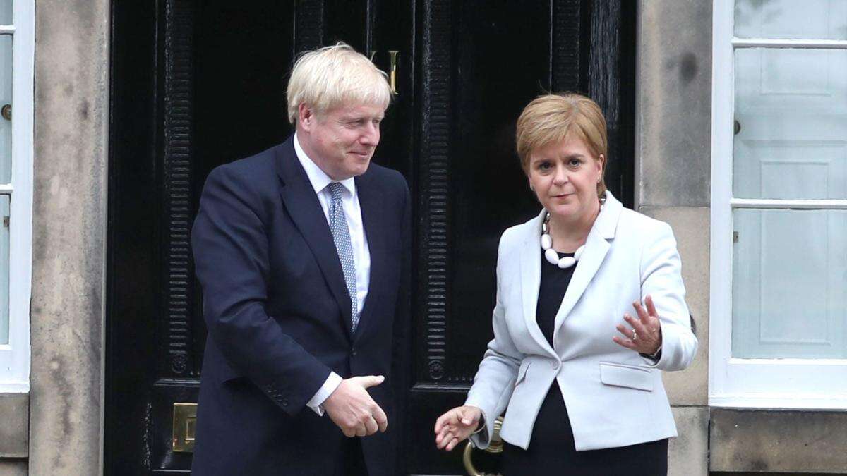 Sturgeon felt ‘affinity’ with Johnson on Covid after reading his new memoir