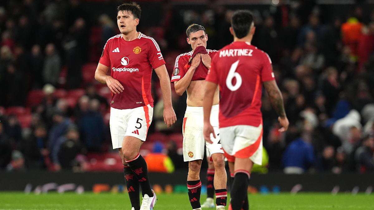 Harry Maguire and Manuel Ugarte ruled out of first leg against Real Sociedad