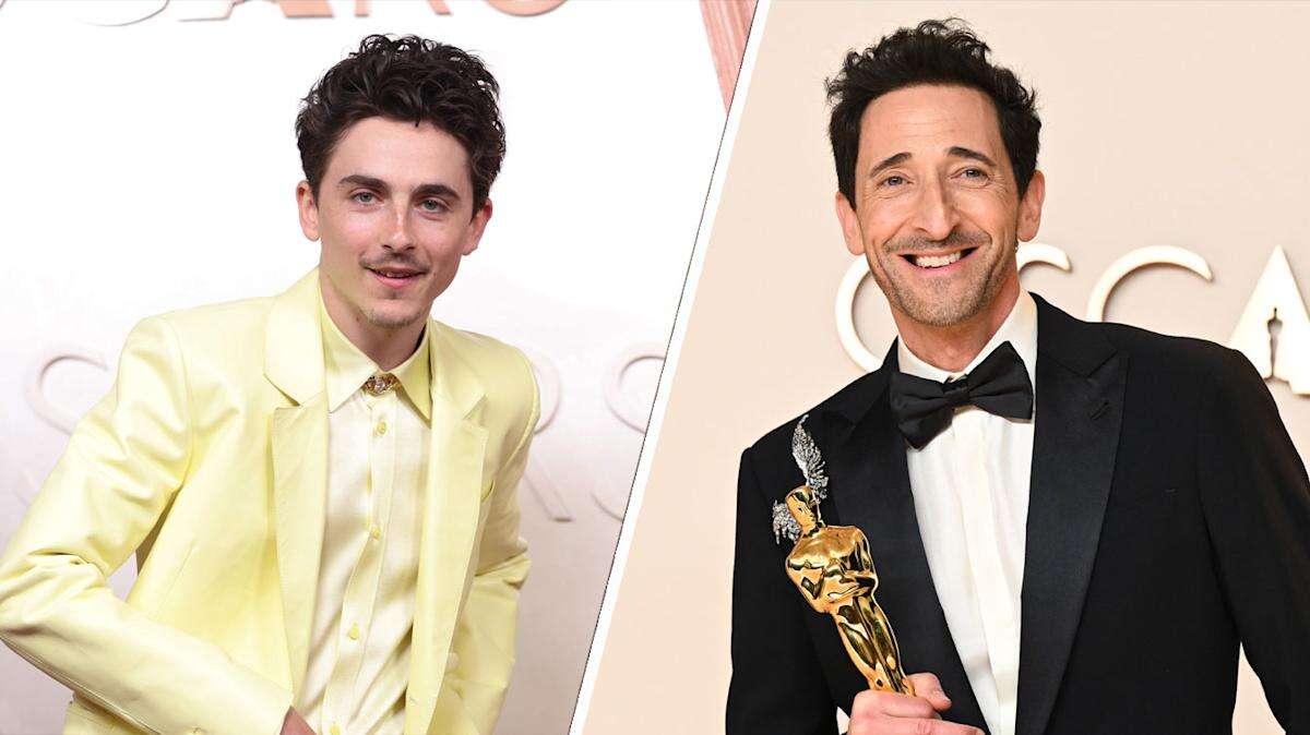 How Adrien Brody upset Timothee Chalamet's big Oscar moment