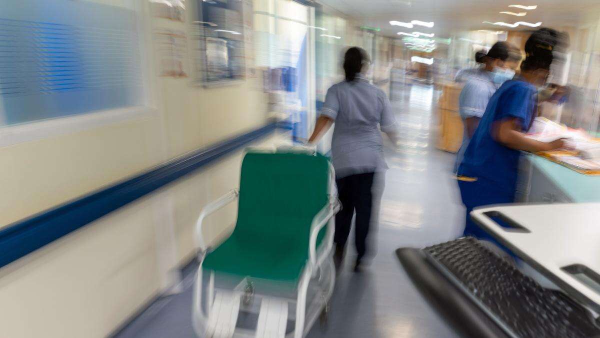 Patients in chairs ‘day and night’ and physio gym turned into ward, say doctors