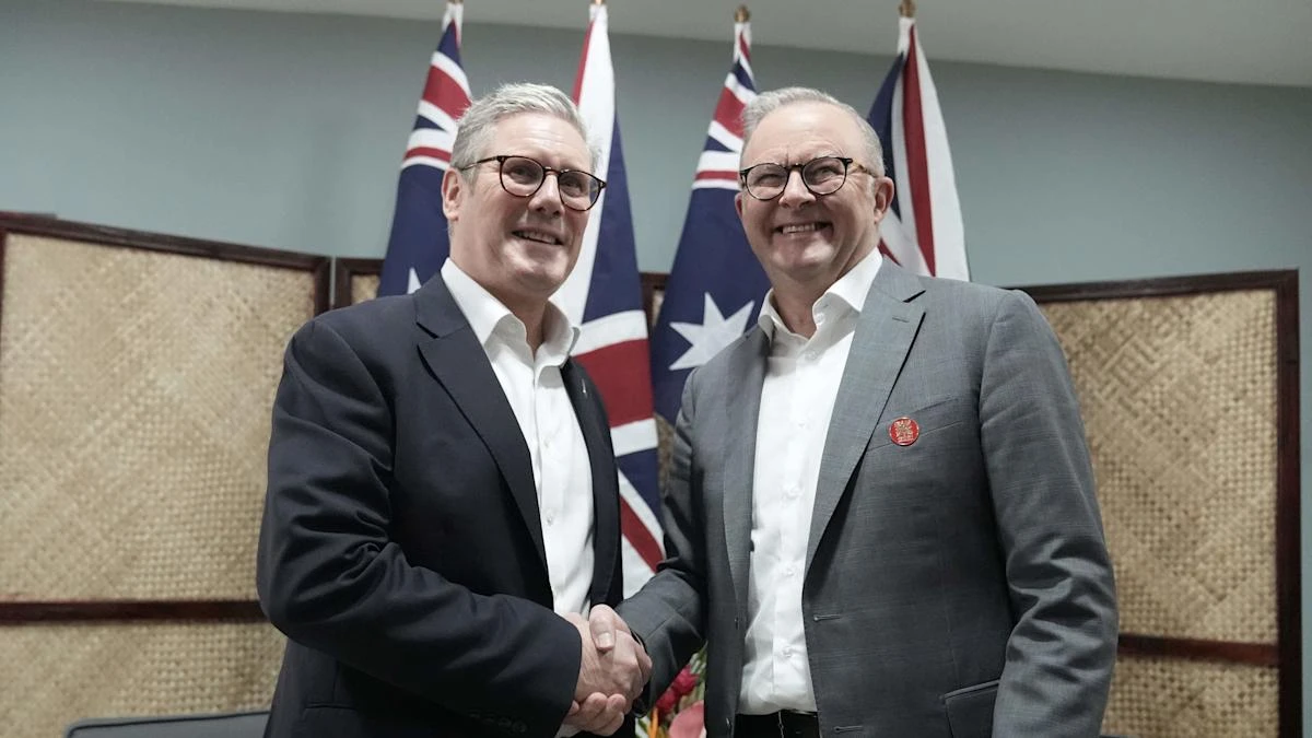 Starmer congratulates Albanese on re-election, hailing UK-Australia friendship