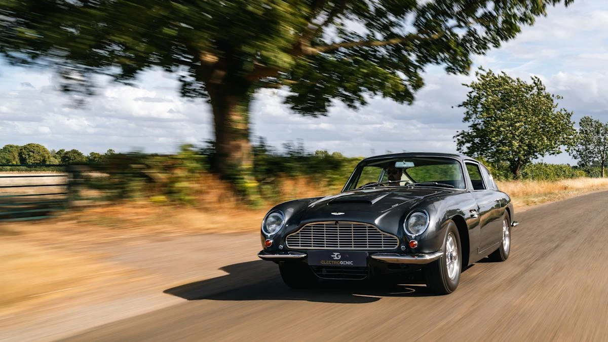 Comedian Jimmy Carr’s Aston Martin DB6 receives electric conversion