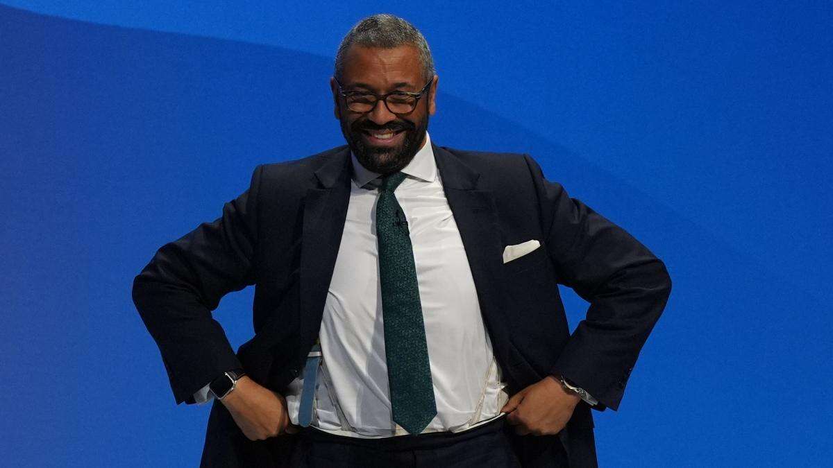 James Cleverly admits he ‘messed up’ when he joked about spiking his wife