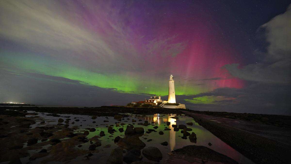 Northern Lights may be visible on Monday night over the UK – Met Office