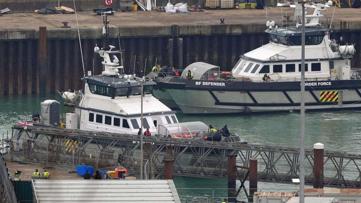 More than 50 migrants rescued in Channel as two bodies found in sea – coastguard