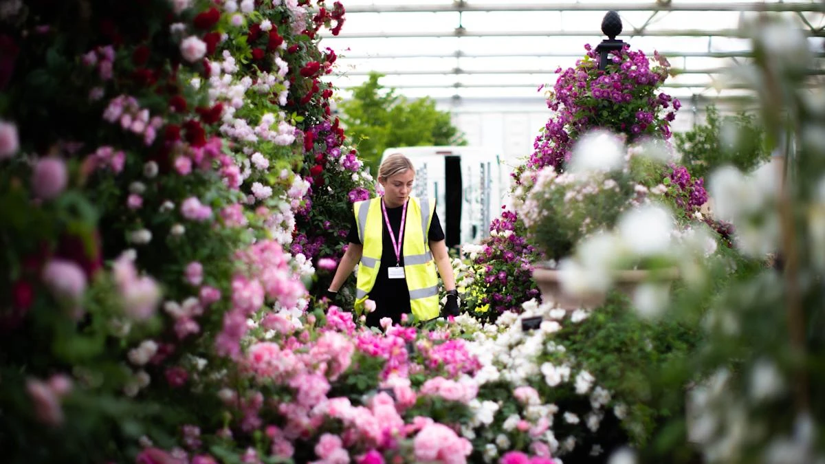 Chelsea Flower Show returns with a focus on climate, nature – and a love of dogs