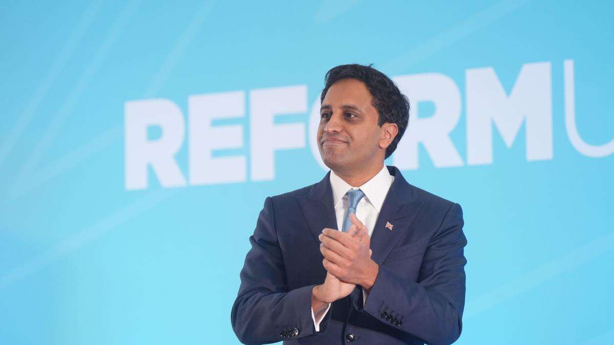 Reform UK chair says party gained 46,000 members in last two weeks of December