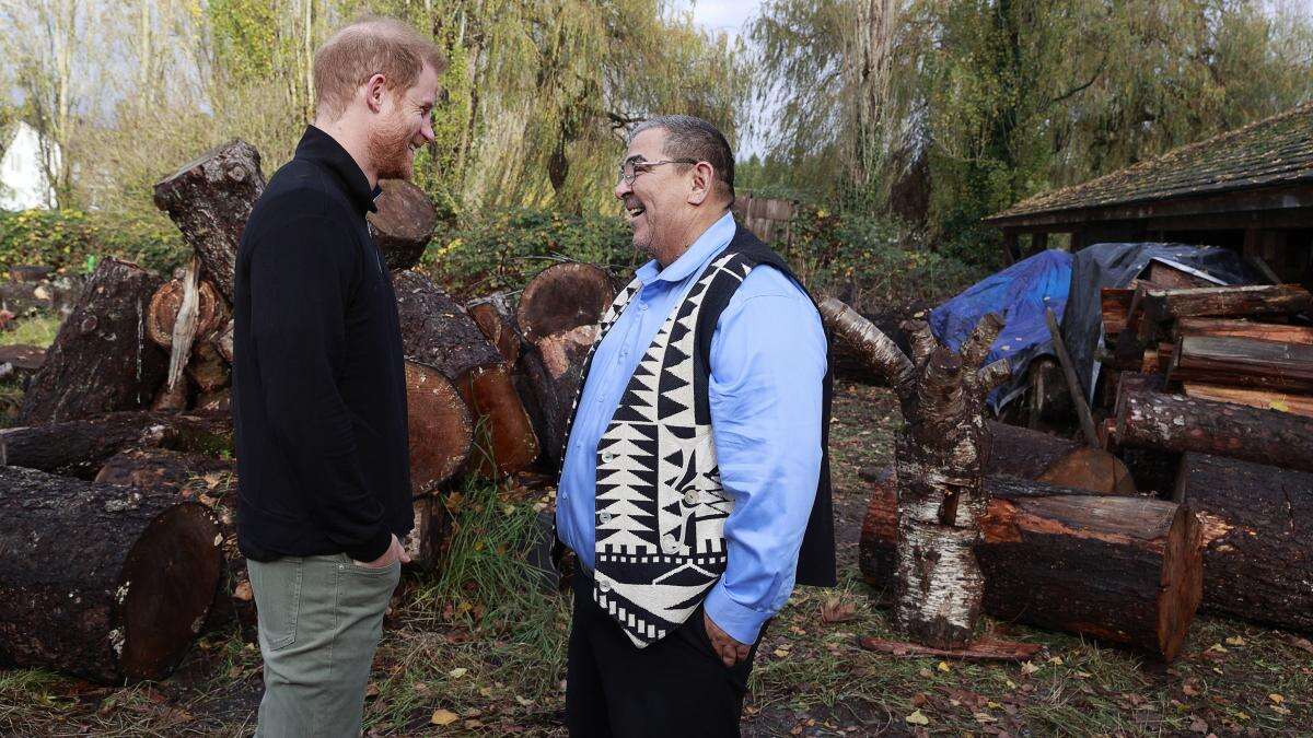 Duke of Sussex visits First Nations chiefs in build-up to Canada Invictus Games