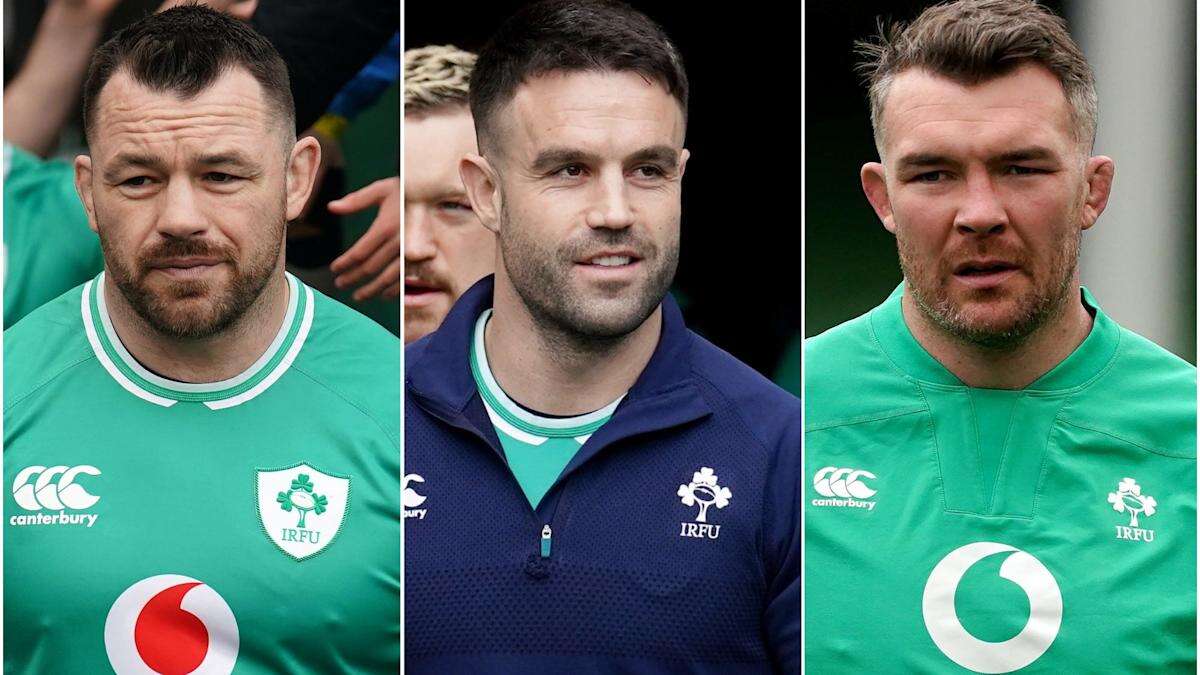 Cian Healy, Peter O’Mahony and Conor Murray to retire from Ireland duty