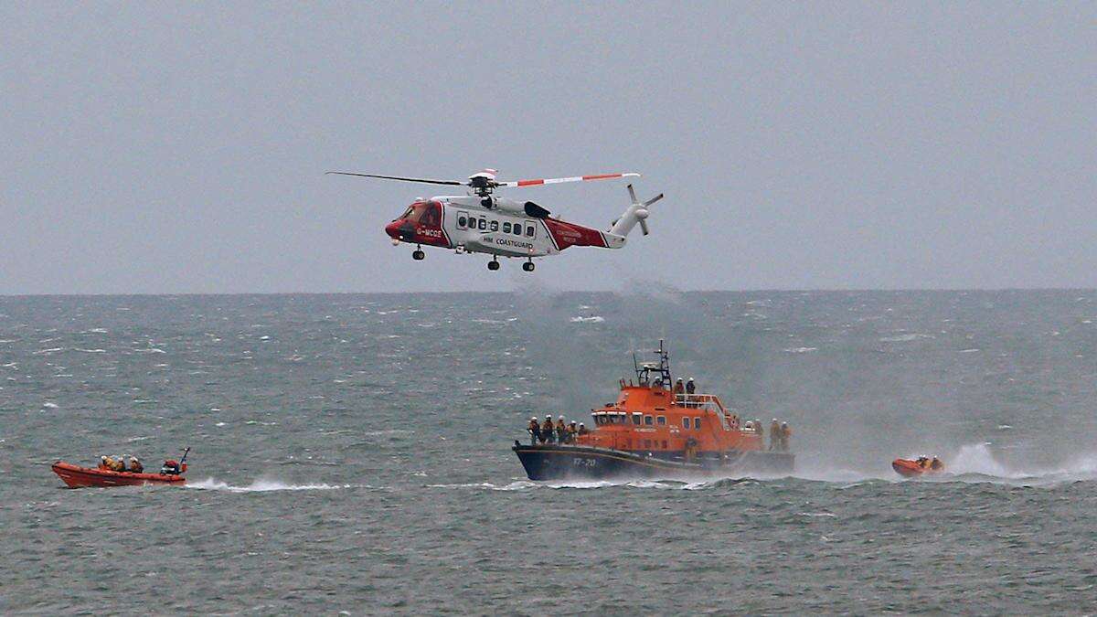 More than 30 casualties brought ashore after crash between tanker and cargo ship