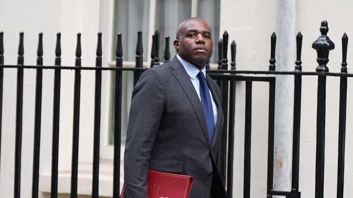 David Lammy condemns latest Russian strikes on Ukraine