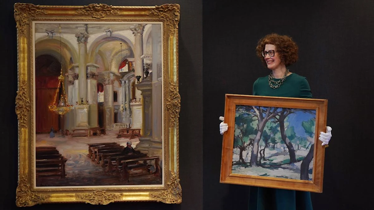 Scottish Colourist paintings reunited after more than 70 years ahead of auction