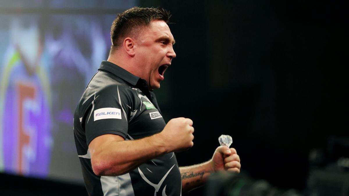 Gerwyn Price eases past Keane Barry to reach third round at Alexandra Palace